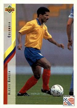 1994 Upper Deck World Cup Contenders English/Italian #36 Alexis Garcia Front