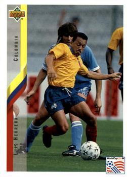 1994 Upper Deck World Cup Contenders English/Italian #48 Luis Herrera Front