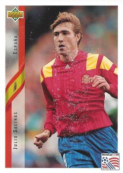 1994 Upper Deck World Cup Contenders English/Italian #157 Julio Salinas Front