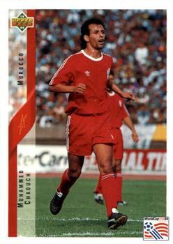 1994 Upper Deck World Cup Contenders English/Italian #208 Mohammed Chaouch Front
