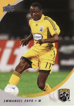 2008 Upper Deck MLS #134 Emmanuel Ekpo Front