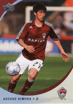 2008 Upper Deck MLS #148 Kosuke Kimura Front