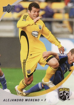 2008 Upper Deck MLS #16 Alejandro Moreno Front