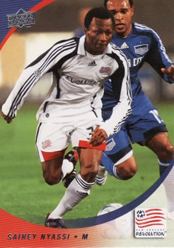 2008 Upper Deck MLS #170 Sainey Nyassi Front