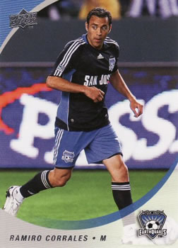 2008 Upper Deck MLS #174 Ramiro Corrales Front