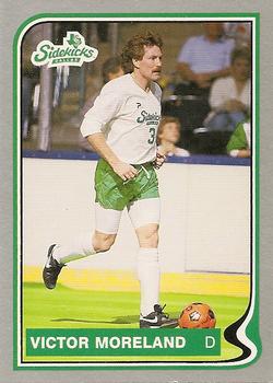 1987-88 Pacific MISL #3 Victor Moreland Front