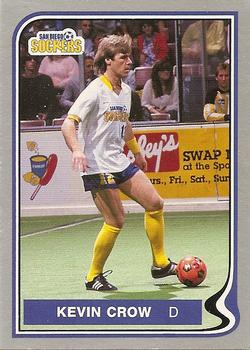 1987-88 Pacific MISL #55 Kevin Crow Front