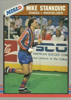 1989-90 Pacific MISL #53 Mike Stankovic Front