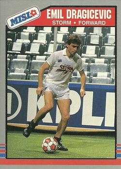1989-90 Pacific MISL #85 Emil Dragicevic Front