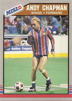 1989-90 Pacific MISL #44 Andy Chapman Front