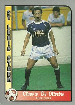 1990-91 Pacific MSL #37 Claudio De Oliveira Front
