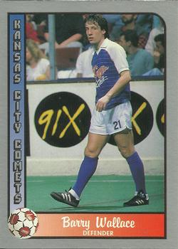 1990-91 Pacific MSL #84 Barry Wallace Front
