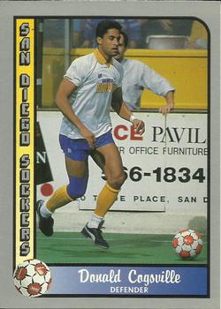 1990-91 Pacific MSL #92 Donald Cogsville Front