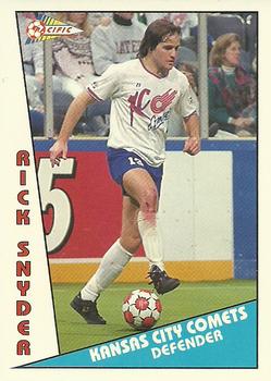 1991-92 Pacific MSL #113 Rick Snyder Front