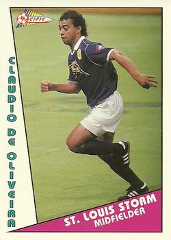 1991-92 Pacific MSL #118 Claudio De Oliveira Front