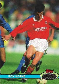1992 Stadium Club #145 Roy Keane Front