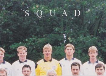 1991-92 Pro Set (England) #468 1991/92 England Squad (Puzzle) 2  Front