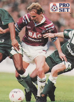 1991-92 Pro Set (England) #352 Kevin Keen  Front
