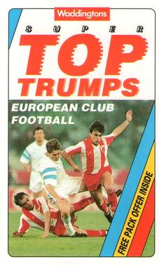1992 Waddingtons Super Top Trumps European Club Football #NNO Title Card Front