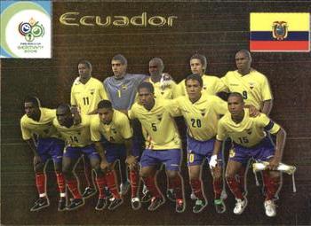 2006 Panini World Cup #13 Ecuador Front