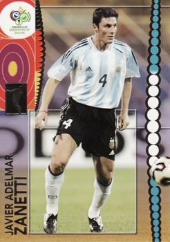2006 Panini World Cup #40 Javier Zanetti Front
