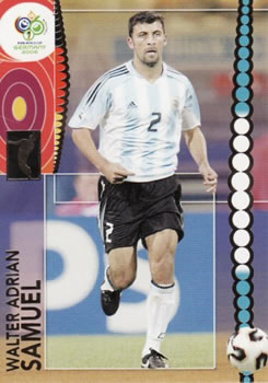 2006 Panini World Cup #42 Walter Samuel Front