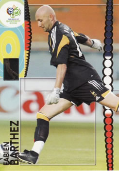 2006 Panini World Cup #99 Fabien Barthez Front