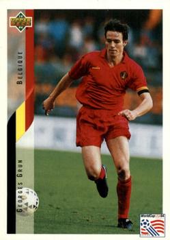 1994 Upper Deck World Cup Contenders English/German #82 Georges Grun Front