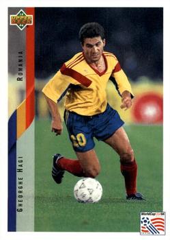 1994 Upper Deck World Cup Contenders English/German #201 Gheorghe Hagi Front