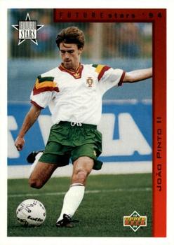 1994 Upper Deck World Cup Contenders English/German #246 Joao Pinto ll Front