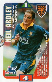 1996 Subbuteo Squads Premier League Pro Edition #NNO Neil Ardley Front