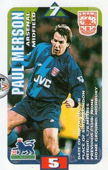 1996 Subbuteo Squads Premier League #NNO Paul Merson Front