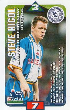 1996 Subbuteo Squads Premier League #NNO Steve Nicol Front