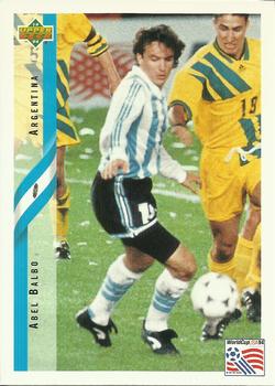 1994 Upper Deck World Cup Contenders English/Spanish #233 Abel Balbo Front