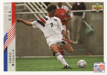 1994 Upper Deck World Cup Contenders English/Spanish #23 Janusz Michallik Front