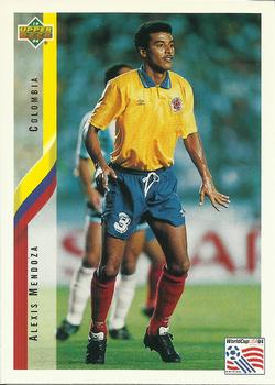 1994 Upper Deck World Cup Contenders English/Spanish #51 Alexis Mendoza Front