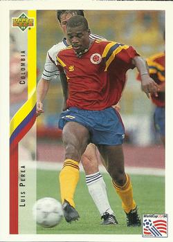 1994 Upper Deck World Cup Contenders English/Spanish #56 Luis Perea Front