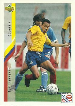 1994 Upper Deck World Cup Contenders English/Spanish #64 Luis Herrera Front