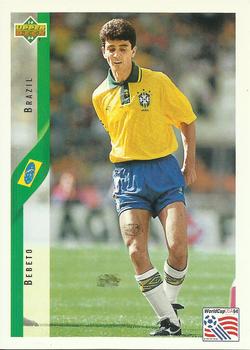 1994 Upper Deck World Cup Contenders English/Spanish #75 Bebeto Front