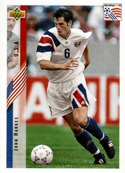 1994 Upper Deck World Cup Contenders English/Spanish #8 John Harkes Front