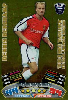 2011-12 Topps Match Attax Premier League - Golden Moments #GM22 Dennis Bergkamp Front