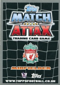 2011-12 Topps Match Attax Premier League - Limited Edition #LE4 Steven Gerrard Back