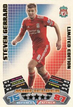 2011-12 Topps Match Attax Premier League - Limited Edition #LE4 Steven Gerrard Front