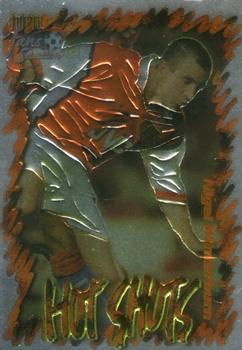 1999 Futera Arsenal Fans' Selection - Hot Shots Chrome Embossed #HS2 Nigel Winterburn Front