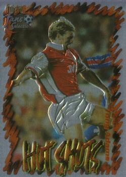 1999 Futera Arsenal Fans' Selection - Hot Shots Chrome Embossed #HS8 Tony Adams Front