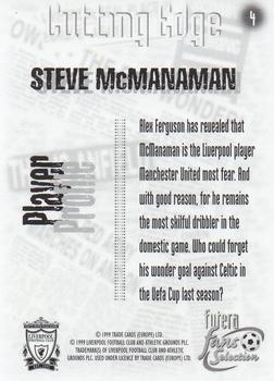 1999 Futera Liverpool Fans' Selection #4 Steve McManaman Back