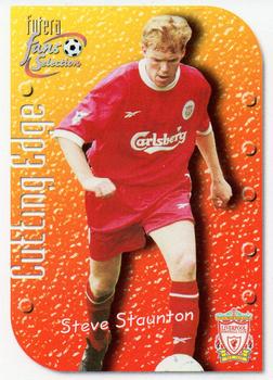 1999 Futera Liverpool Fans' Selection #5 Steve Staunton Front