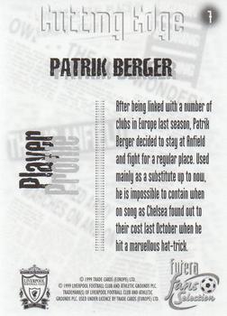 1999 Futera Liverpool Fans' Selection #7 Patrik Berger Back