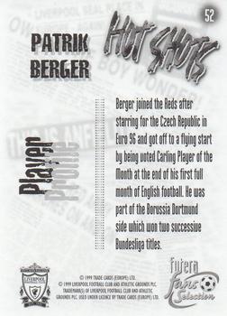 1999 Futera Liverpool Fans' Selection #52 Patrik Berger Back