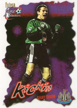 1999 Futera Newcastle United Fans' Selection #45 Shay Given Front